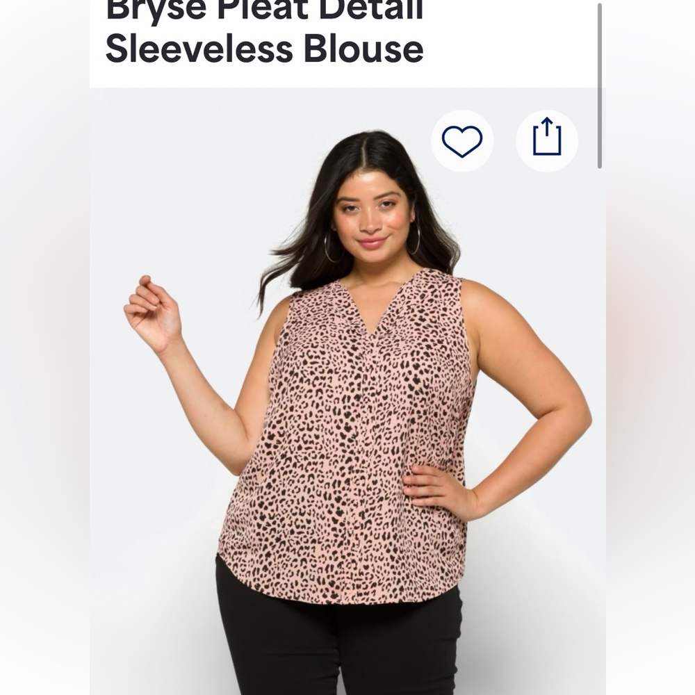 Leopard print tank